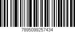 Código de barras (EAN, GTIN, SKU, ISBN): '7895099257434'