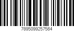 Código de barras (EAN, GTIN, SKU, ISBN): '7895099257564'