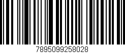 Código de barras (EAN, GTIN, SKU, ISBN): '7895099258028'