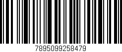 Código de barras (EAN, GTIN, SKU, ISBN): '7895099258479'