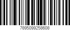 Código de barras (EAN, GTIN, SKU, ISBN): '7895099258608'