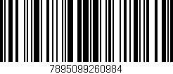 Código de barras (EAN, GTIN, SKU, ISBN): '7895099260984'