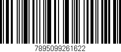 Código de barras (EAN, GTIN, SKU, ISBN): '7895099261622'