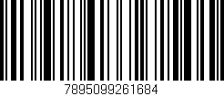 Código de barras (EAN, GTIN, SKU, ISBN): '7895099261684'