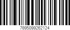 Código de barras (EAN, GTIN, SKU, ISBN): '7895099262124'