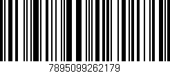 Código de barras (EAN, GTIN, SKU, ISBN): '7895099262179'