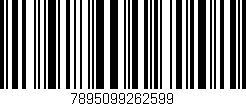 Código de barras (EAN, GTIN, SKU, ISBN): '7895099262599'