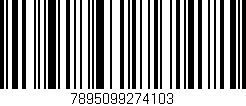 Código de barras (EAN, GTIN, SKU, ISBN): '7895099274103'
