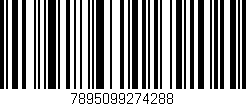 Código de barras (EAN, GTIN, SKU, ISBN): '7895099274288'