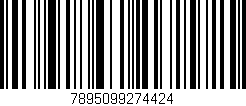 Código de barras (EAN, GTIN, SKU, ISBN): '7895099274424'