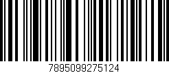 Código de barras (EAN, GTIN, SKU, ISBN): '7895099275124'