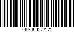 Código de barras (EAN, GTIN, SKU, ISBN): '7895099277272'