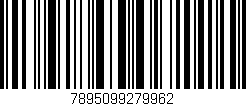 Código de barras (EAN, GTIN, SKU, ISBN): '7895099279962'