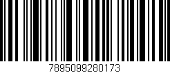 Código de barras (EAN, GTIN, SKU, ISBN): '7895099280173'