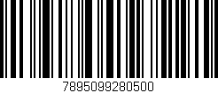 Código de barras (EAN, GTIN, SKU, ISBN): '7895099280500'