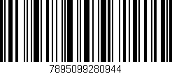 Código de barras (EAN, GTIN, SKU, ISBN): '7895099280944'