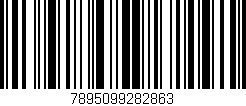 Código de barras (EAN, GTIN, SKU, ISBN): '7895099282863'