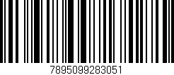 Código de barras (EAN, GTIN, SKU, ISBN): '7895099283051'