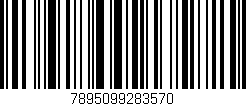 Código de barras (EAN, GTIN, SKU, ISBN): '7895099283570'