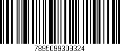 Código de barras (EAN, GTIN, SKU, ISBN): '7895099309324'