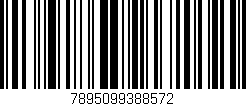 Código de barras (EAN, GTIN, SKU, ISBN): '7895099388572'