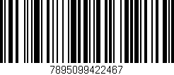 Código de barras (EAN, GTIN, SKU, ISBN): '7895099422467'