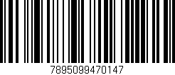 Código de barras (EAN, GTIN, SKU, ISBN): '7895099470147'
