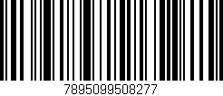 Código de barras (EAN, GTIN, SKU, ISBN): '7895099508277'