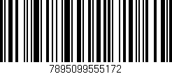 Código de barras (EAN, GTIN, SKU, ISBN): '7895099555172'