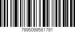 Código de barras (EAN, GTIN, SKU, ISBN): '7895099561791'