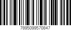 Código de barras (EAN, GTIN, SKU, ISBN): '7895099570847'