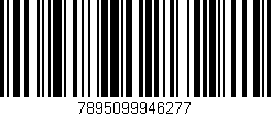 Código de barras (EAN, GTIN, SKU, ISBN): '7895099946277'