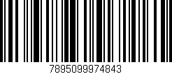 Código de barras (EAN, GTIN, SKU, ISBN): '7895099974843'