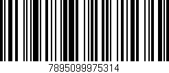 Código de barras (EAN, GTIN, SKU, ISBN): '7895099975314'