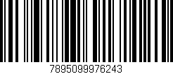 Código de barras (EAN, GTIN, SKU, ISBN): '7895099976243'