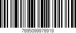 Código de barras (EAN, GTIN, SKU, ISBN): '7895099978919'