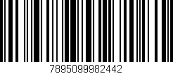 Código de barras (EAN, GTIN, SKU, ISBN): '7895099982442'