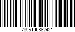 Código de barras (EAN, GTIN, SKU, ISBN): '7895100662431'