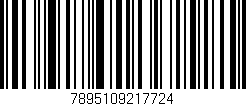 Código de barras (EAN, GTIN, SKU, ISBN): '7895109217724'
