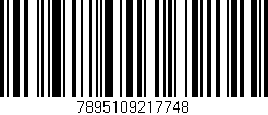 Código de barras (EAN, GTIN, SKU, ISBN): '7895109217748'