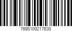 Código de barras (EAN, GTIN, SKU, ISBN): '7895109217830'