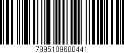 Código de barras (EAN, GTIN, SKU, ISBN): '7895109600441'