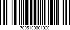 Código de barras (EAN, GTIN, SKU, ISBN): '7895109601028'