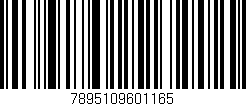 Código de barras (EAN, GTIN, SKU, ISBN): '7895109601165'