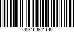 Código de barras (EAN, GTIN, SKU, ISBN): '7895109601189'
