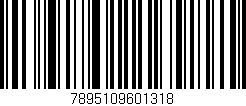 Código de barras (EAN, GTIN, SKU, ISBN): '7895109601318'