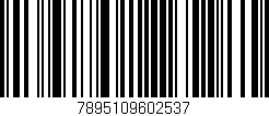 Código de barras (EAN, GTIN, SKU, ISBN): '7895109602537'