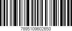Código de barras (EAN, GTIN, SKU, ISBN): '7895109602650'