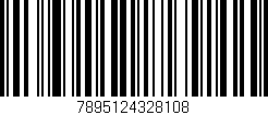 Código de barras (EAN, GTIN, SKU, ISBN): '7895124328108'