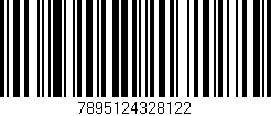Código de barras (EAN, GTIN, SKU, ISBN): '7895124328122'